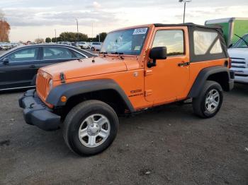  Salvage Jeep Wrangler