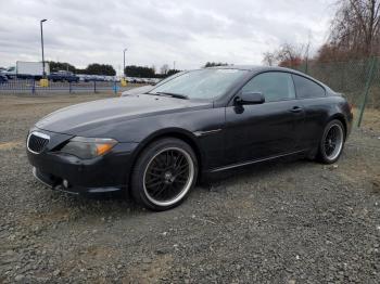  Salvage BMW 6 Series