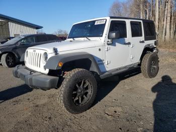  Salvage Jeep Wrangler