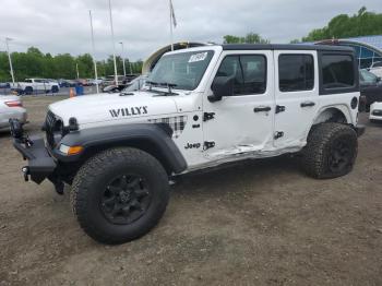  Salvage Jeep Wrangler
