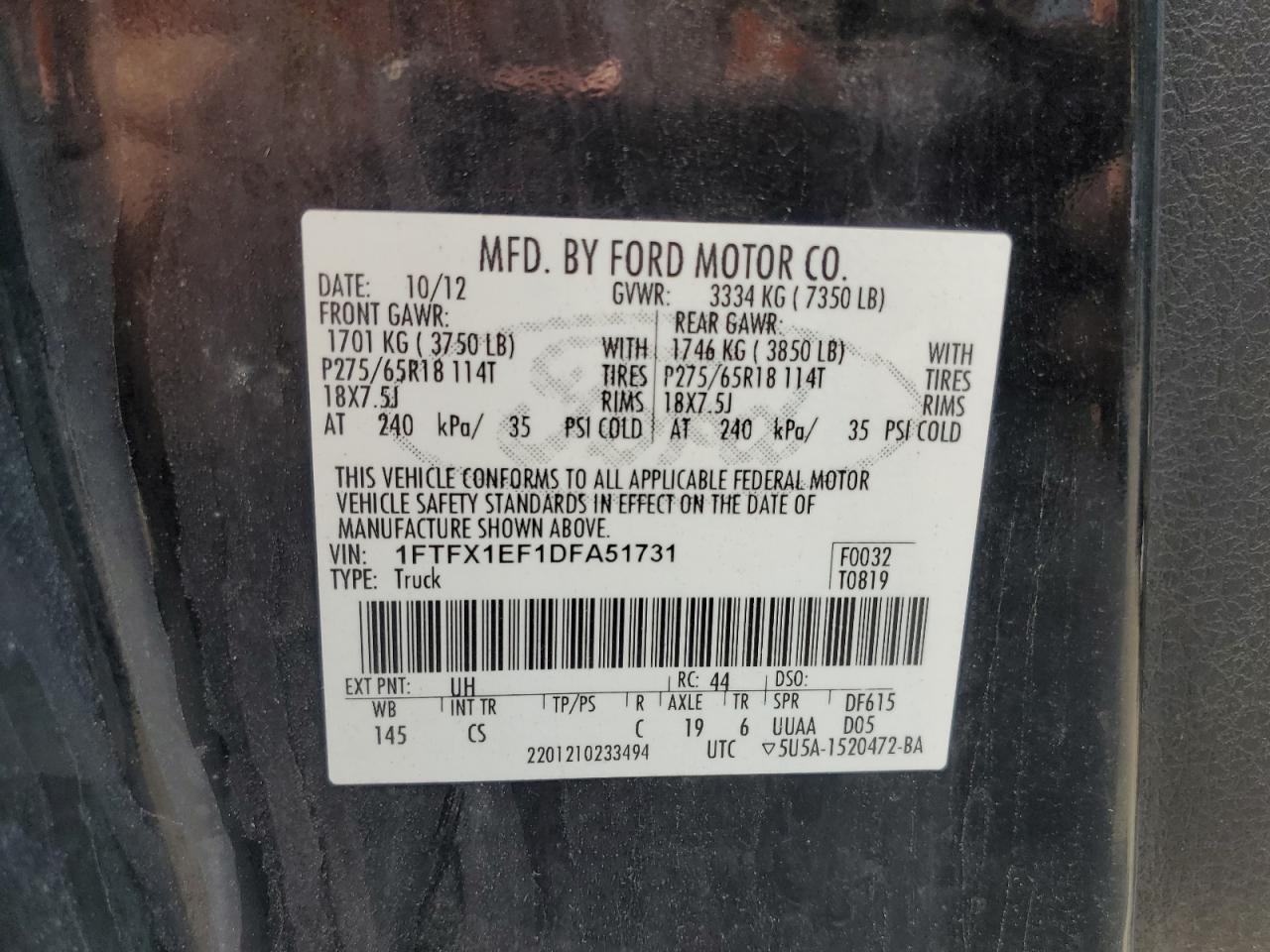 Ford F-150 Super Cab Image 10