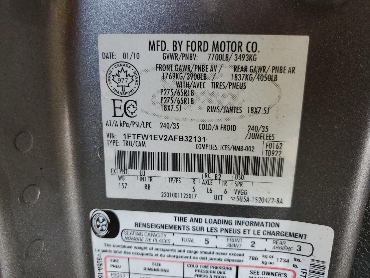 Ford F-150 Supercrew Image 5