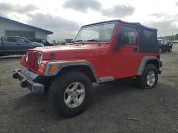  Salvage Jeep Wrangler