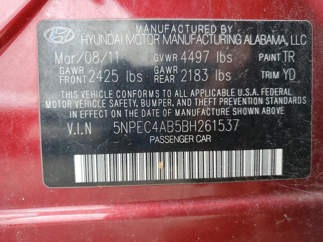 Hyundai SONATA Se Image 12