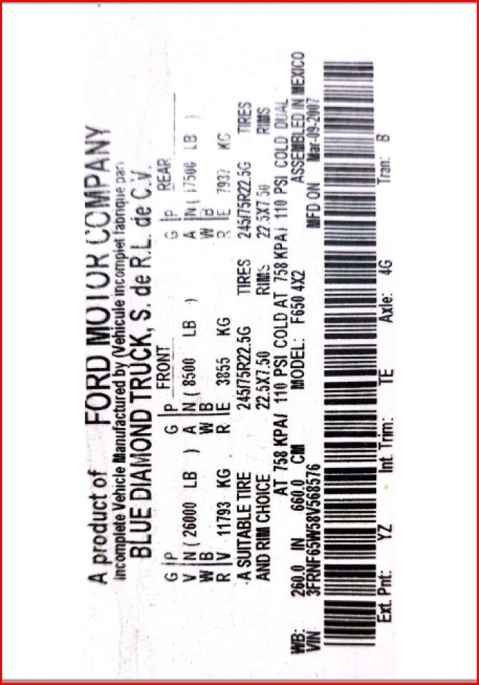 Ford F-650 Super Duty Image 1