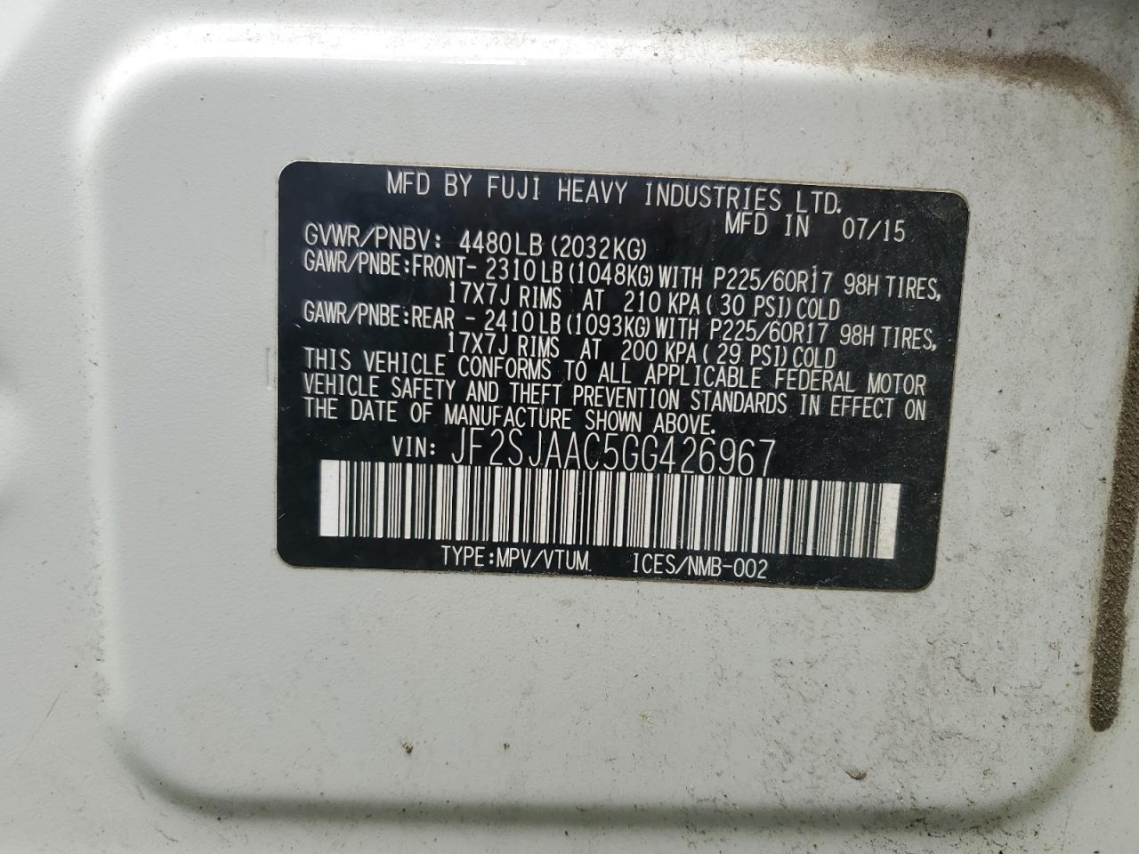 Suba Forester 2.5i Image 2