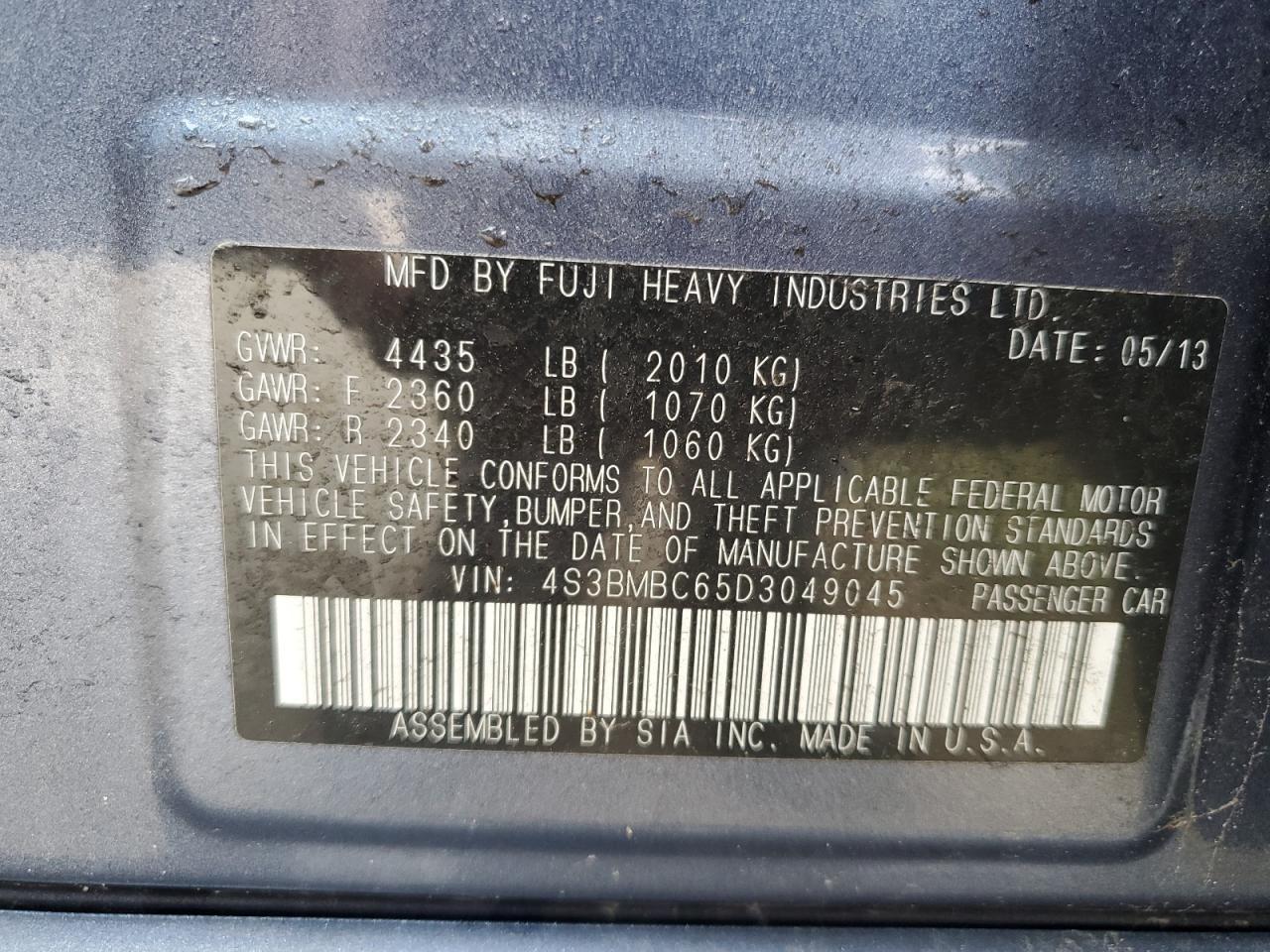 Suba Legacy 2.5i Premium Image 8