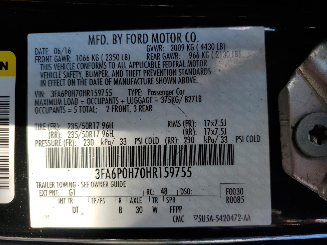 Ford Fusion Se Image 11