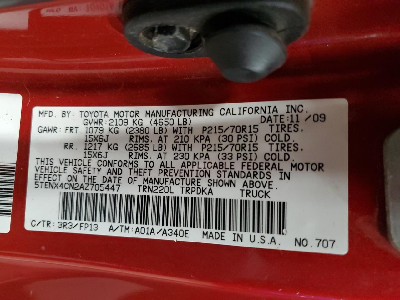 Toyota Tacoma Image 10