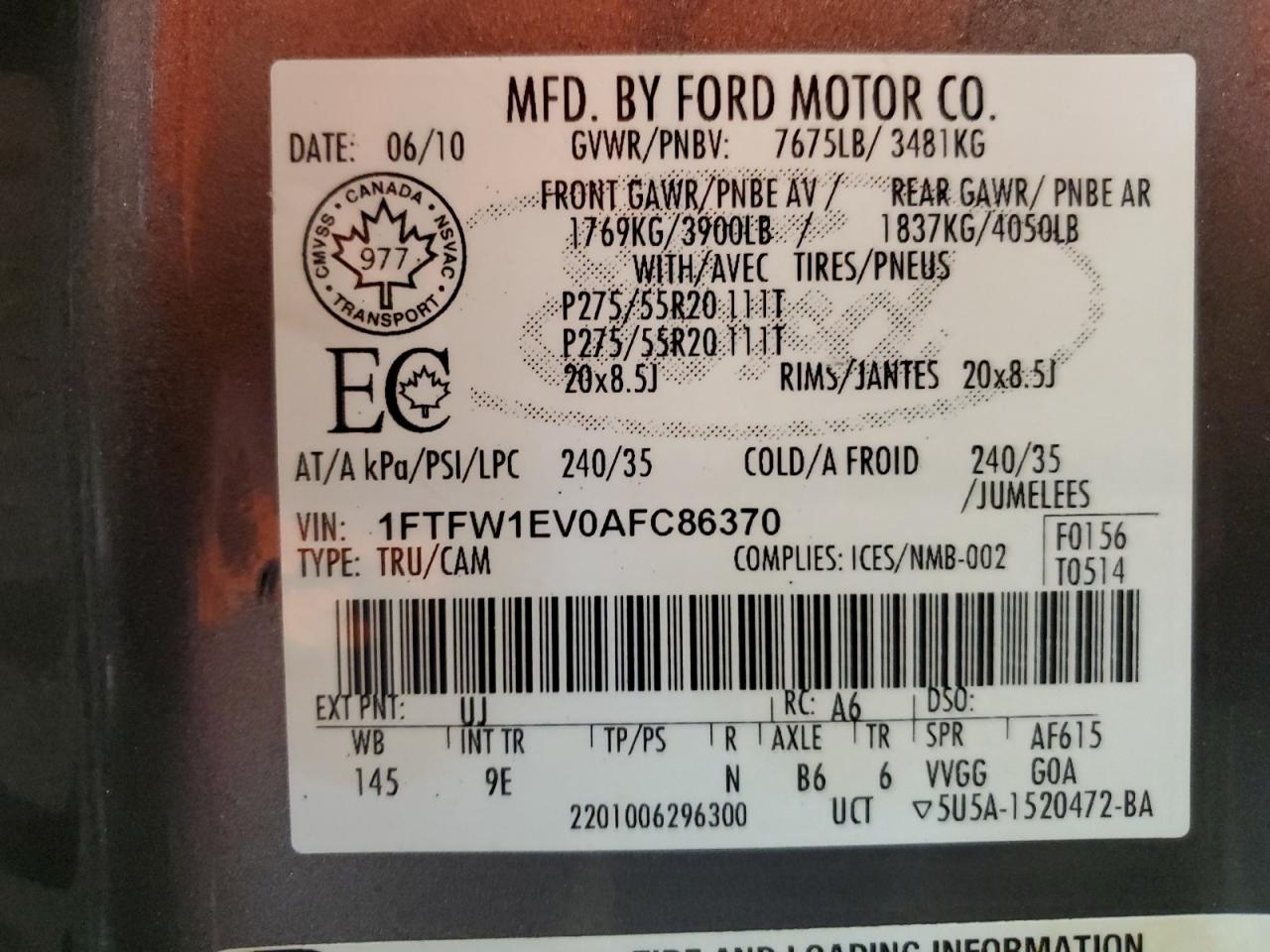 Ford F-150 Supercrew Image 8