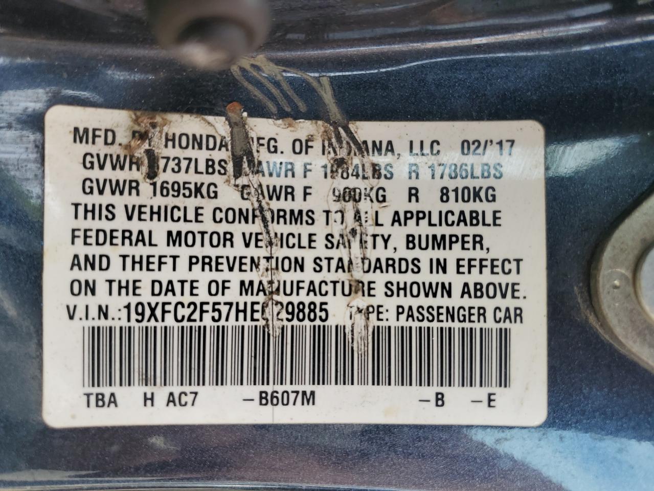 Hond Civic Lx Image 4