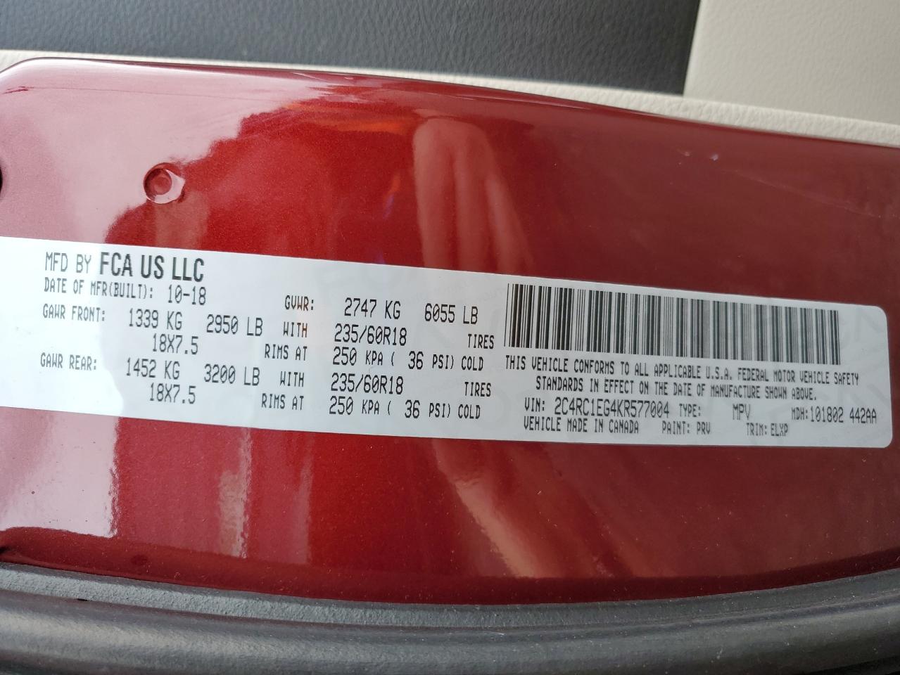 Chry Pacifica Touring L Plus Image 7