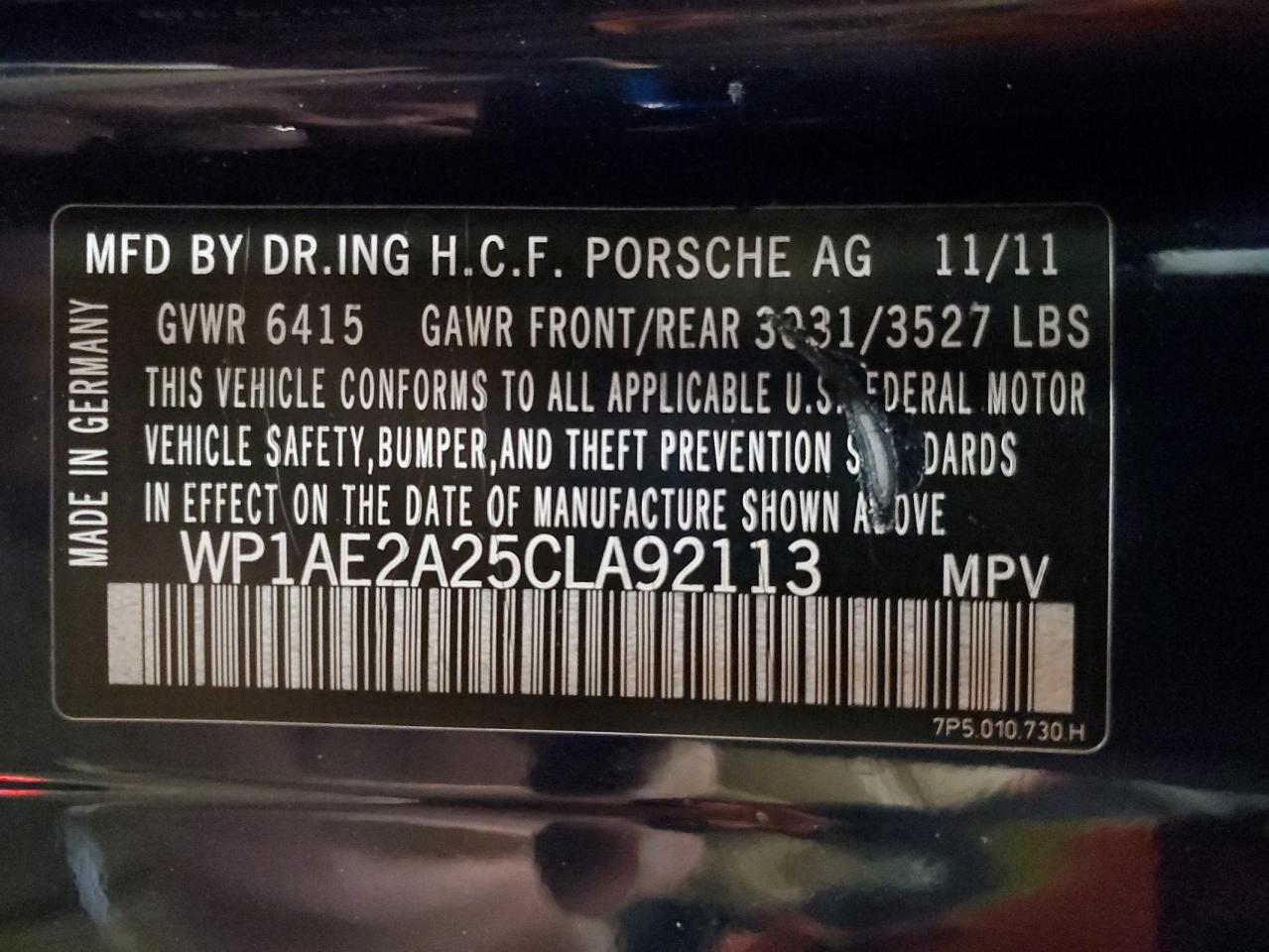 Pors Cayenne S Hybrid Image 6