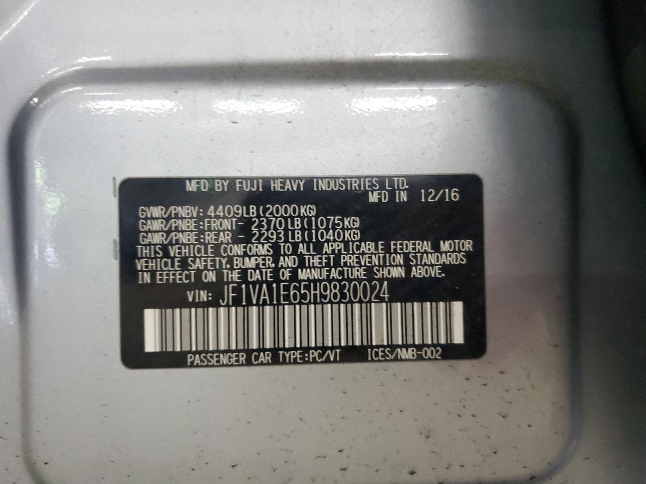 Suba WRX Premium Image 9