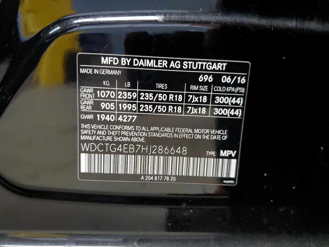 Merz Gla-class 250 Image 11