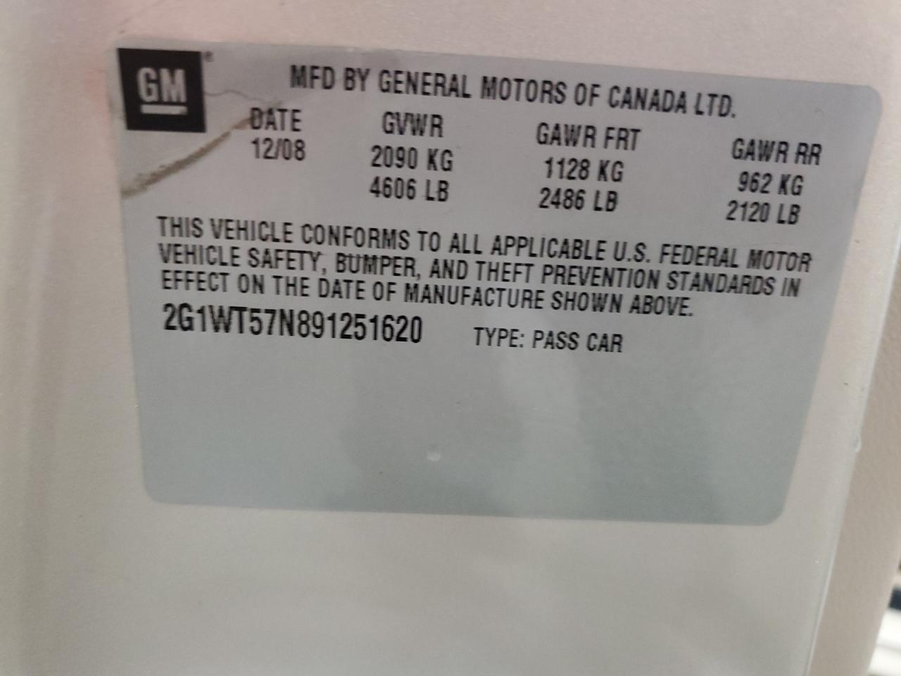 Chevrolet Impala 1lt Image 12