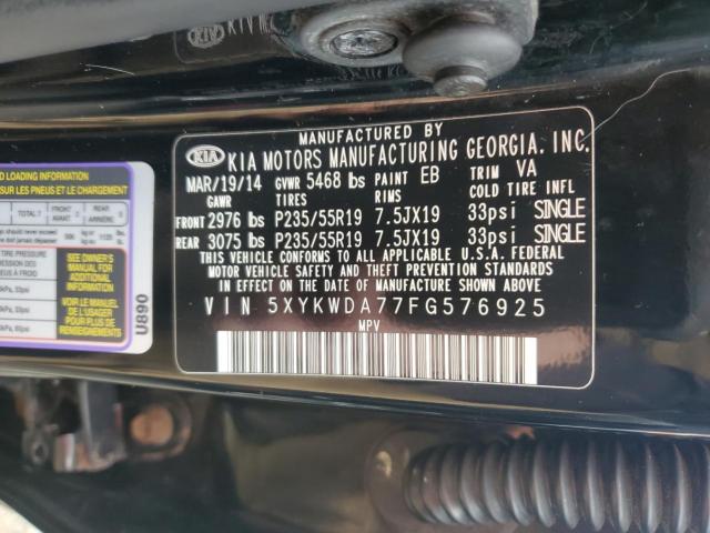 Kia Sorento Sx Image 12