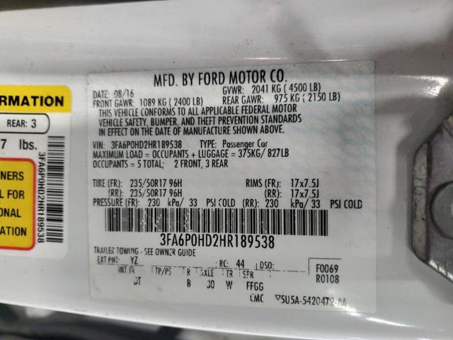 Ford Fusion Se Image 11