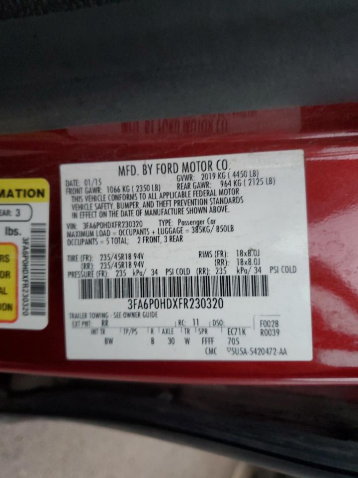 Ford Fusion Se Image 12