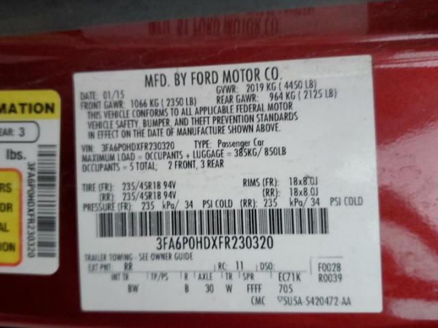 Ford Fusion Se Image 12