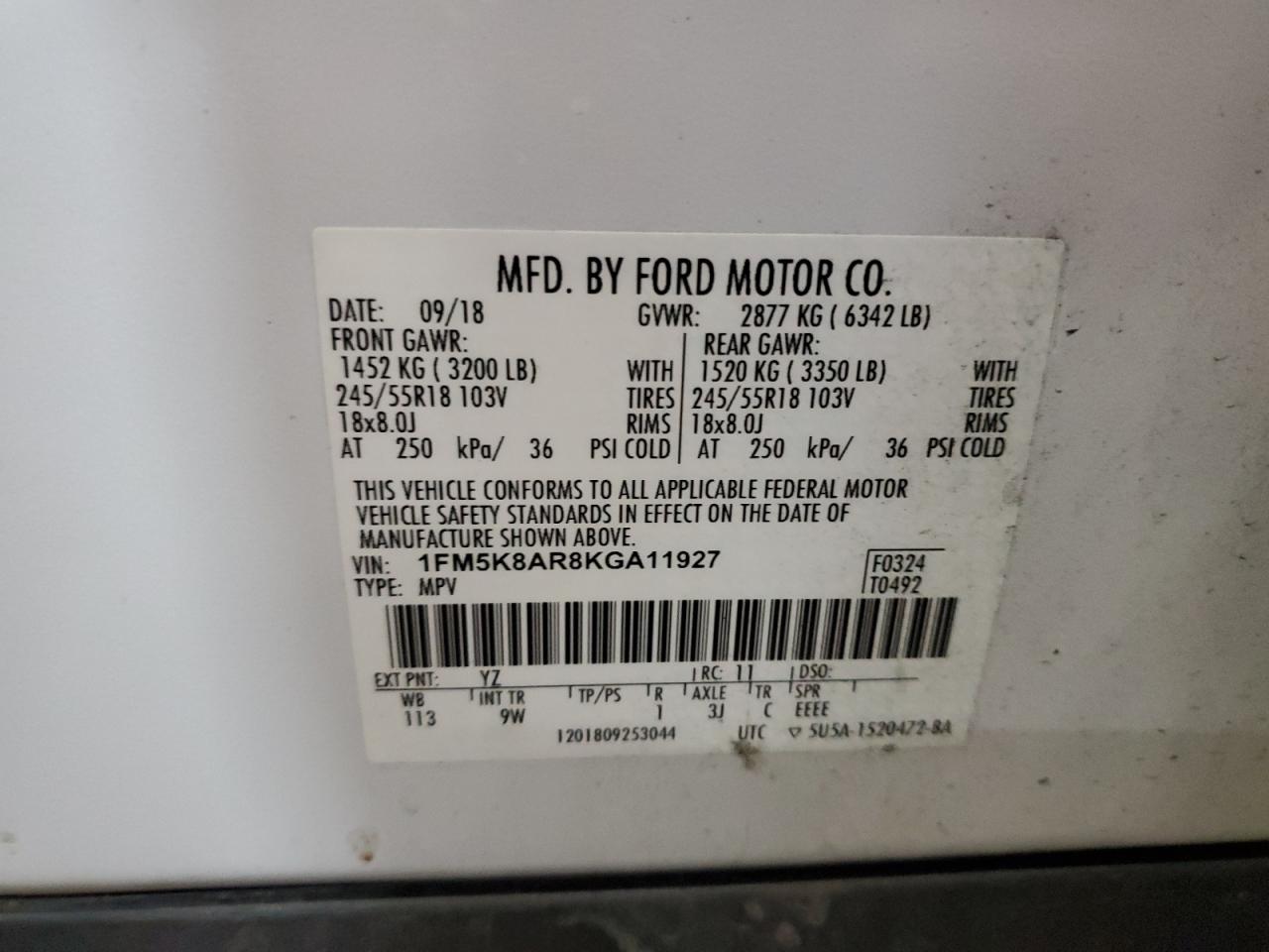 Ford Explorer Police Interceptor Image 2