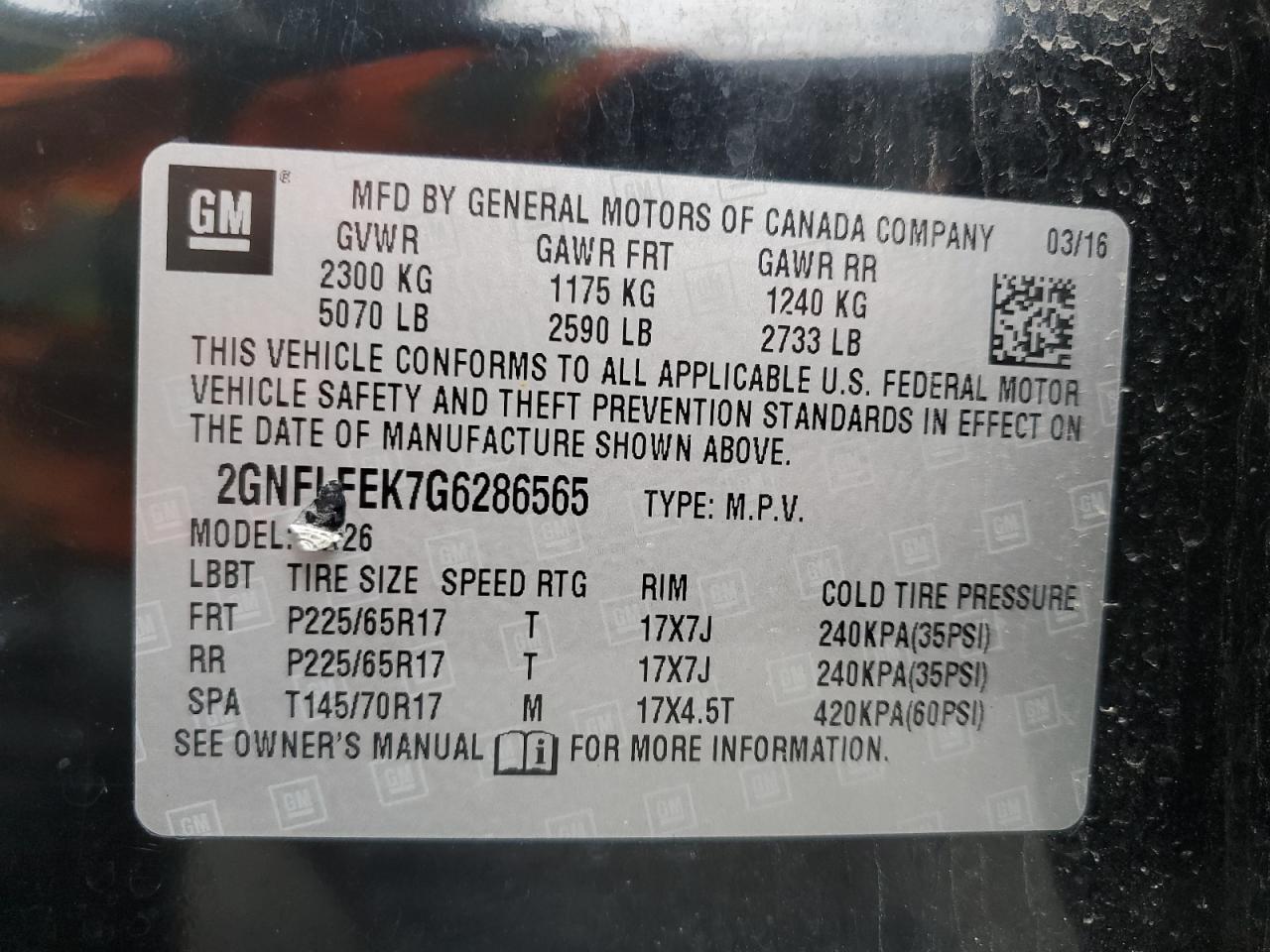 Chevrolet Equinox Lt Image 10