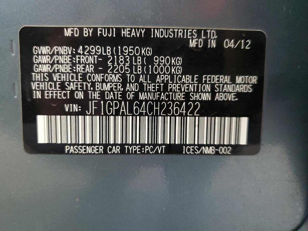 Subaru Impreza Sport Premium Image 7