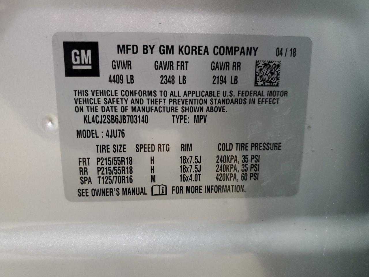 Buick Encore Sport Touring Image 8