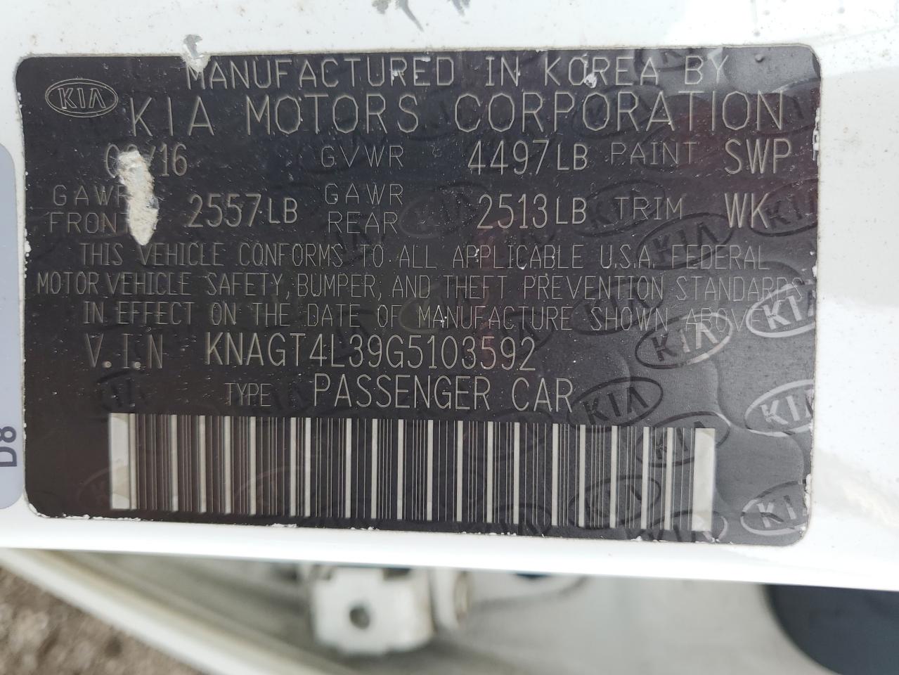 Kia Optima Lx Image 5