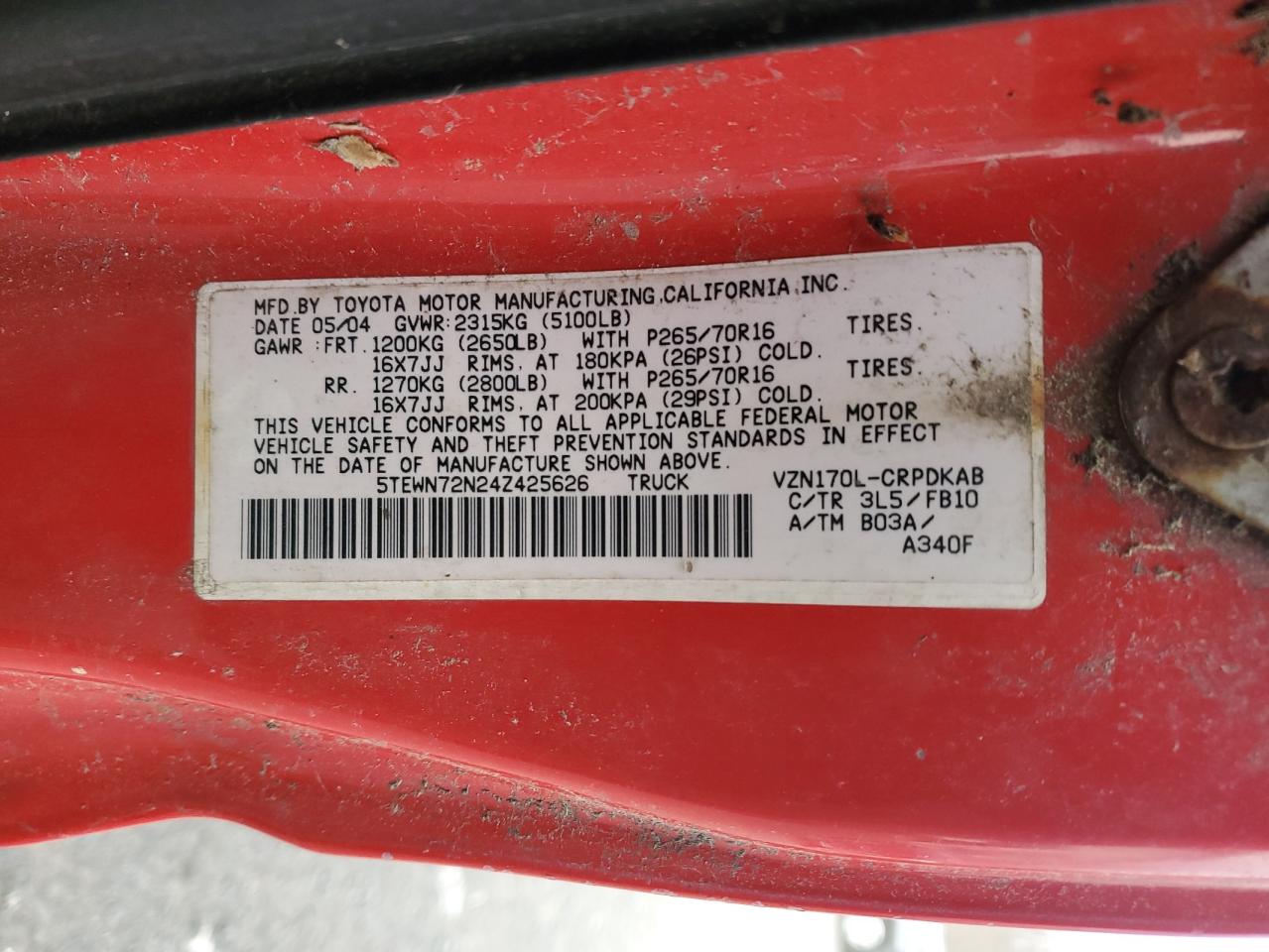 Toyota Tacoma Xtracab Image 10