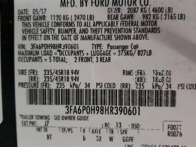 Ford Fusion Se Image 6