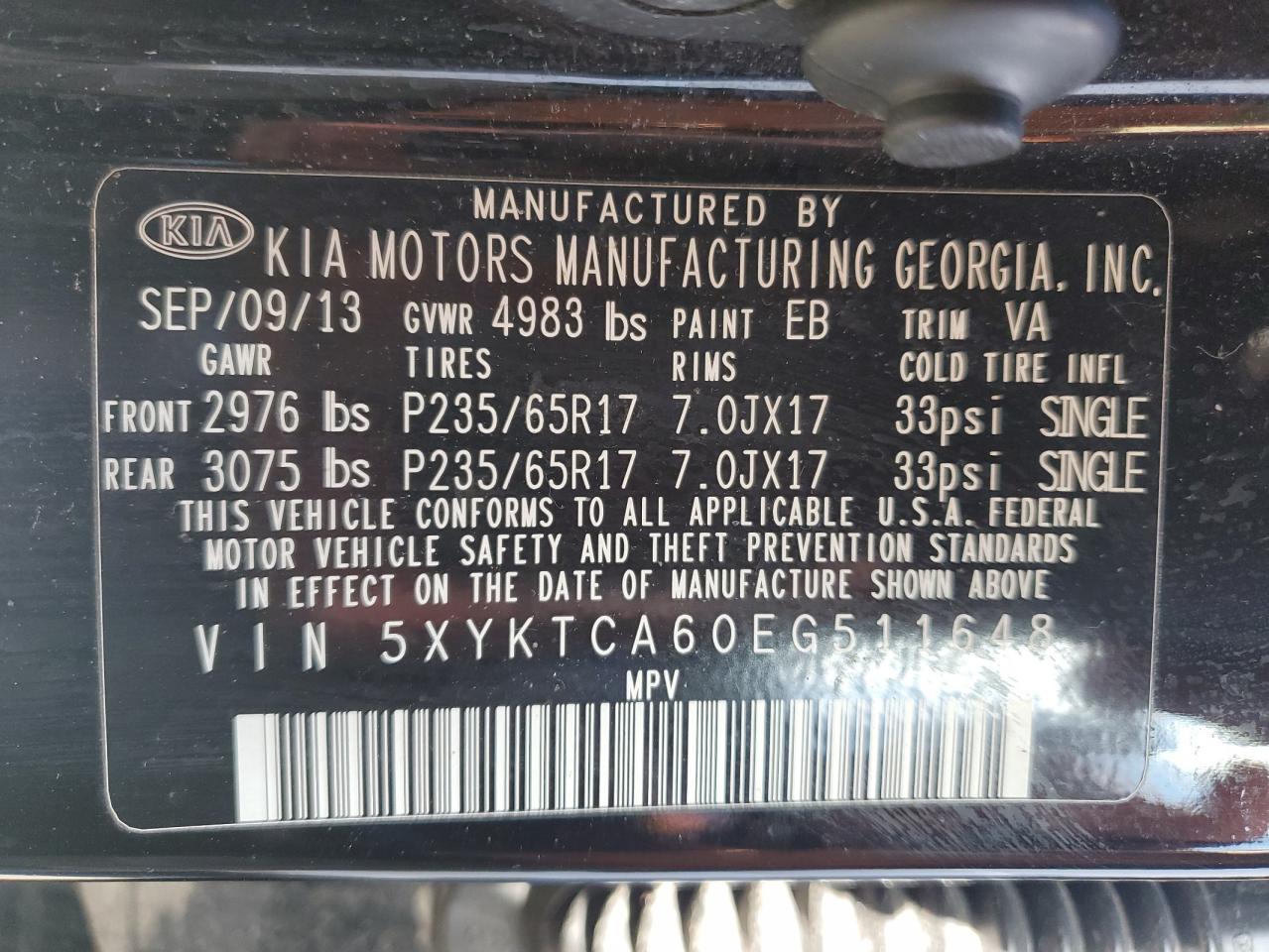 Kia Sorento Lx Image 7