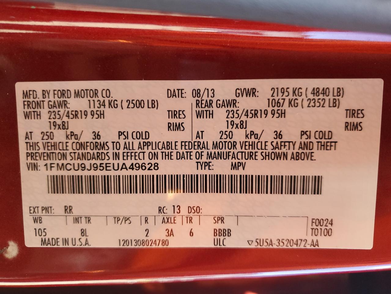 Ford Escape Titanium Image 7