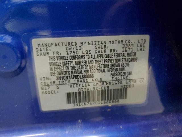 Nissan Versa S Image 8