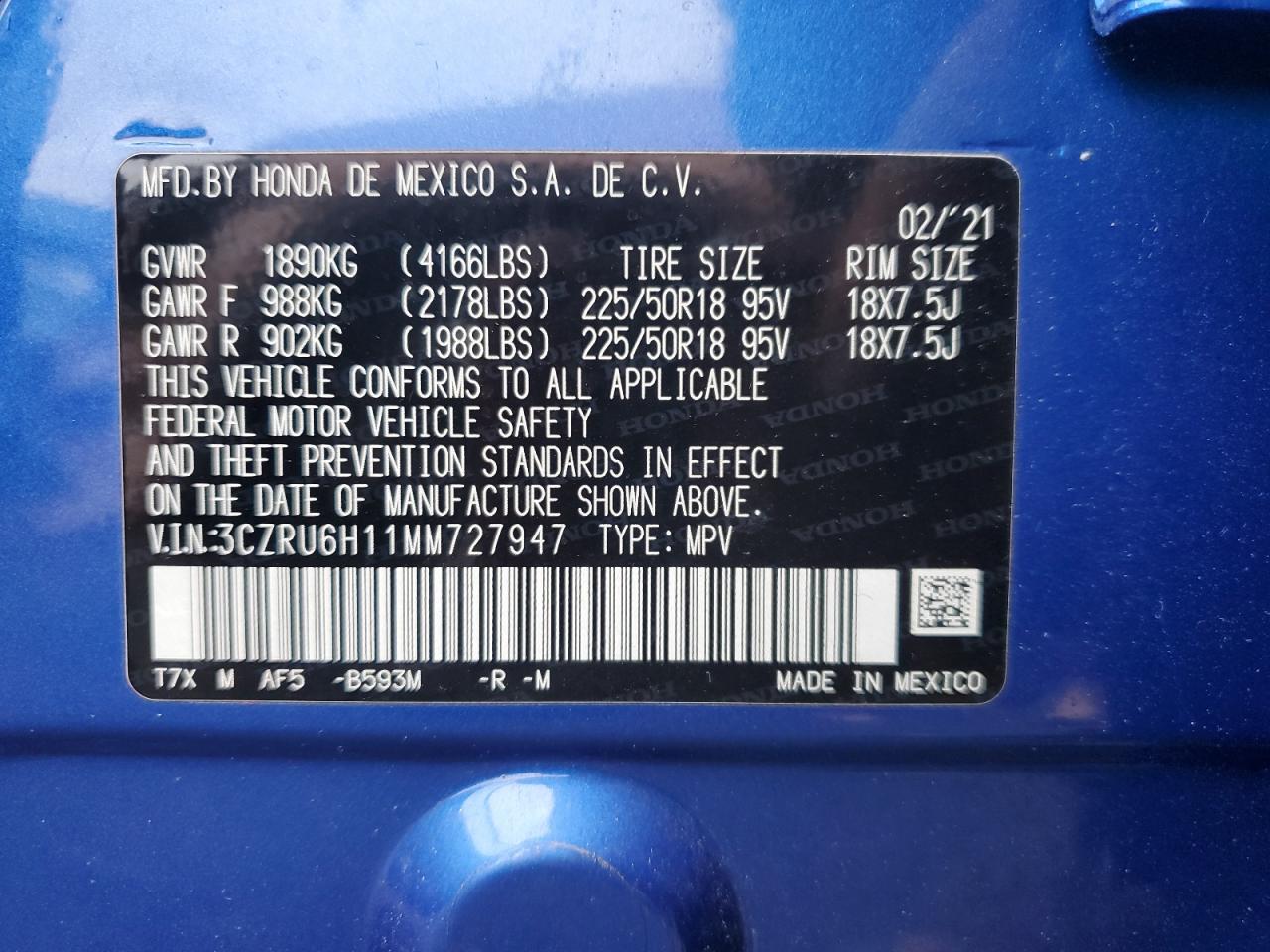 Honda HR-V Sport Image 7