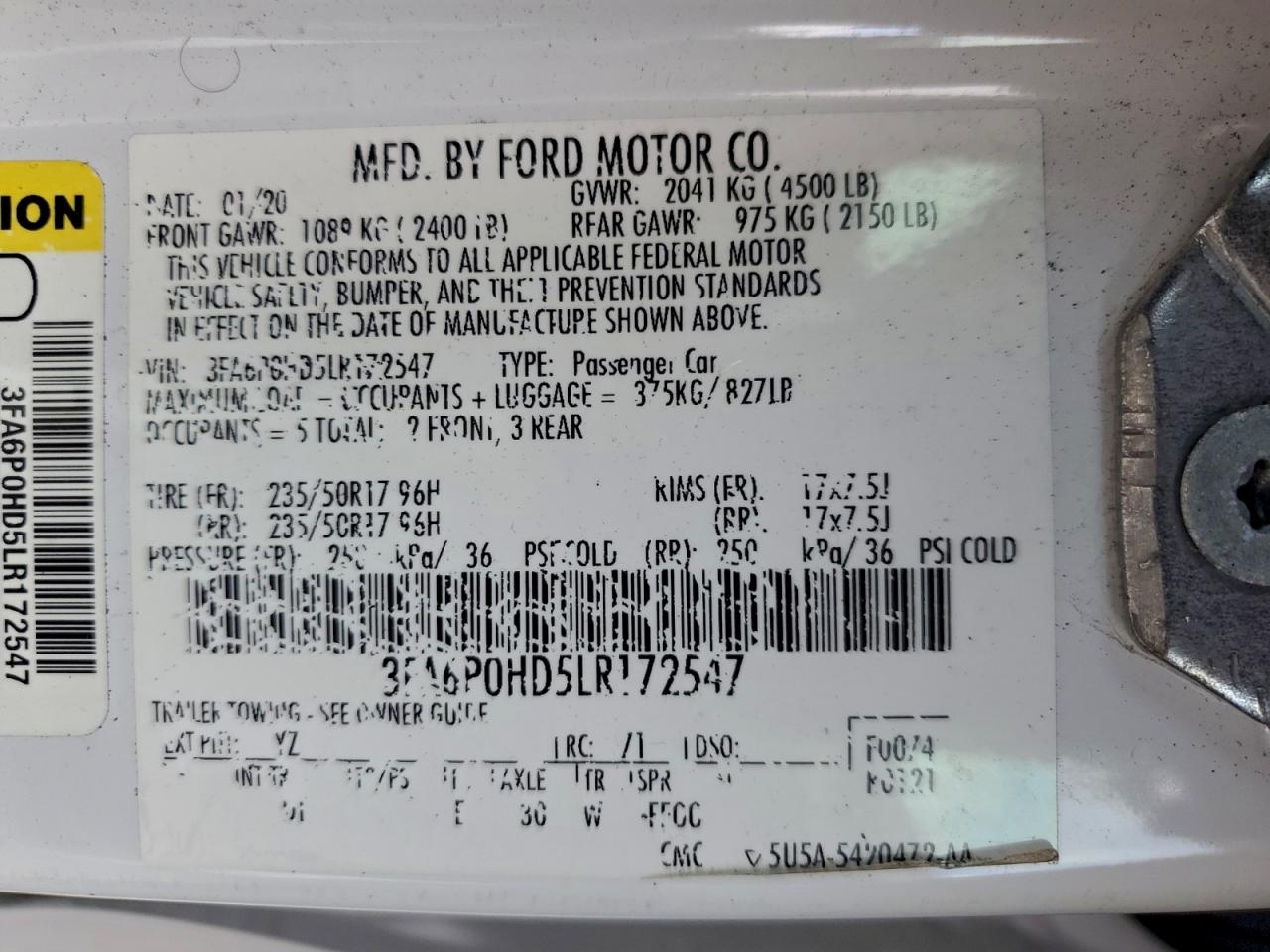 Ford Fusion Se Image 7