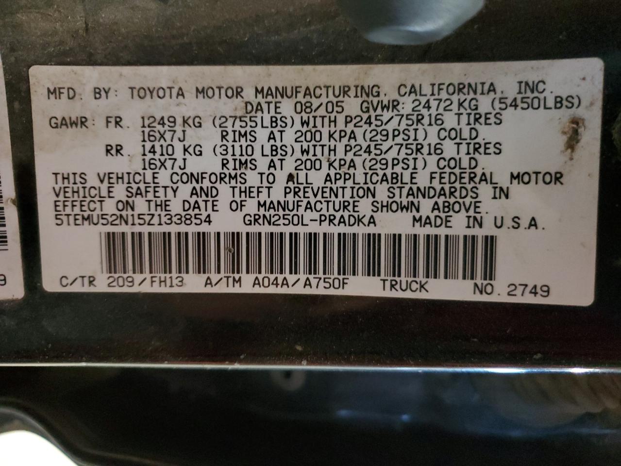 Toyota Tacoma Double Cab Long Bed Image 4