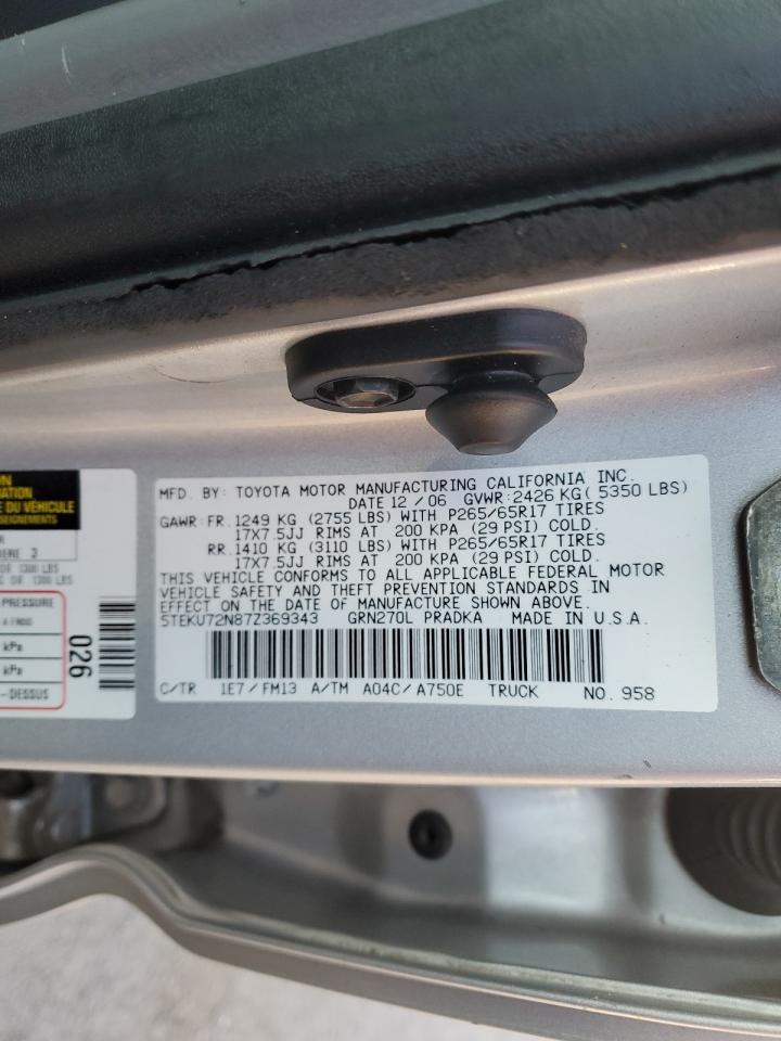 Toyota Tacoma Double Cab Prerunner Long Bed Image 3