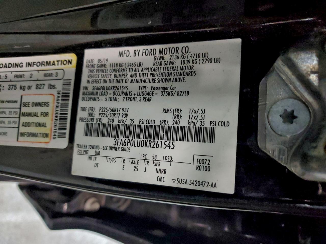 Ford Fusion Se Image 8