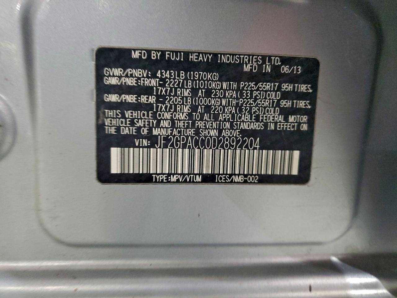 Subaru Xv 2.0 Premium Image 7