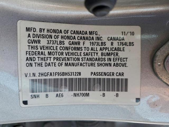 Honda Civic Exl Image 9