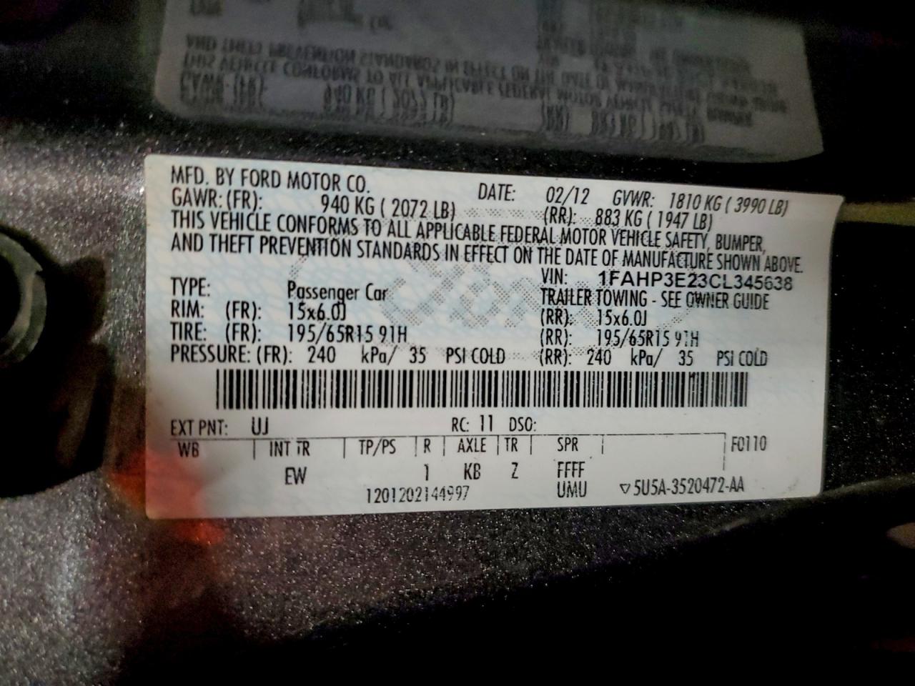 Ford Focus S Image 12