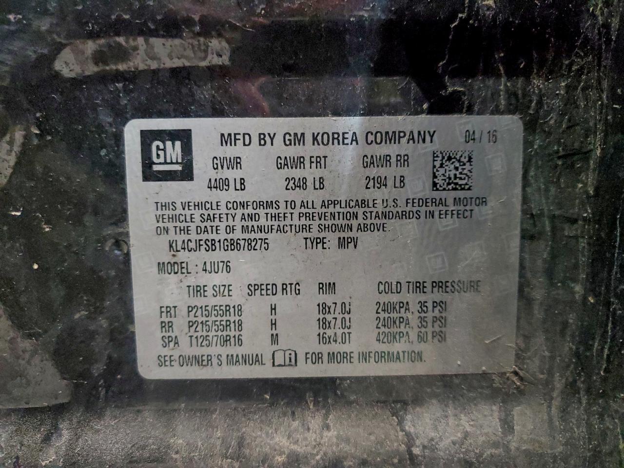 Buick Encore Convenience Image 11