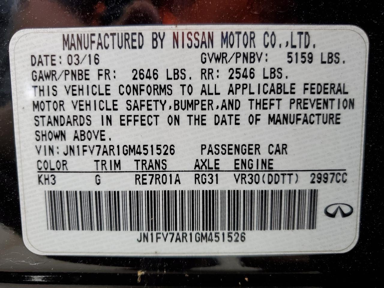 Infi Q50 Red Sport 400 Image 7