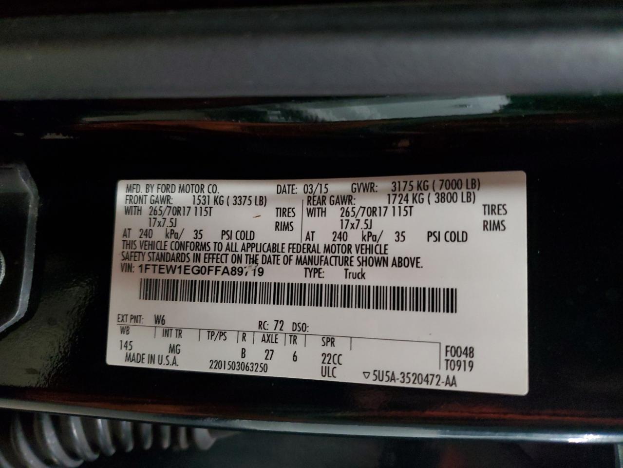 Ford F-150 Supercrew Image 7