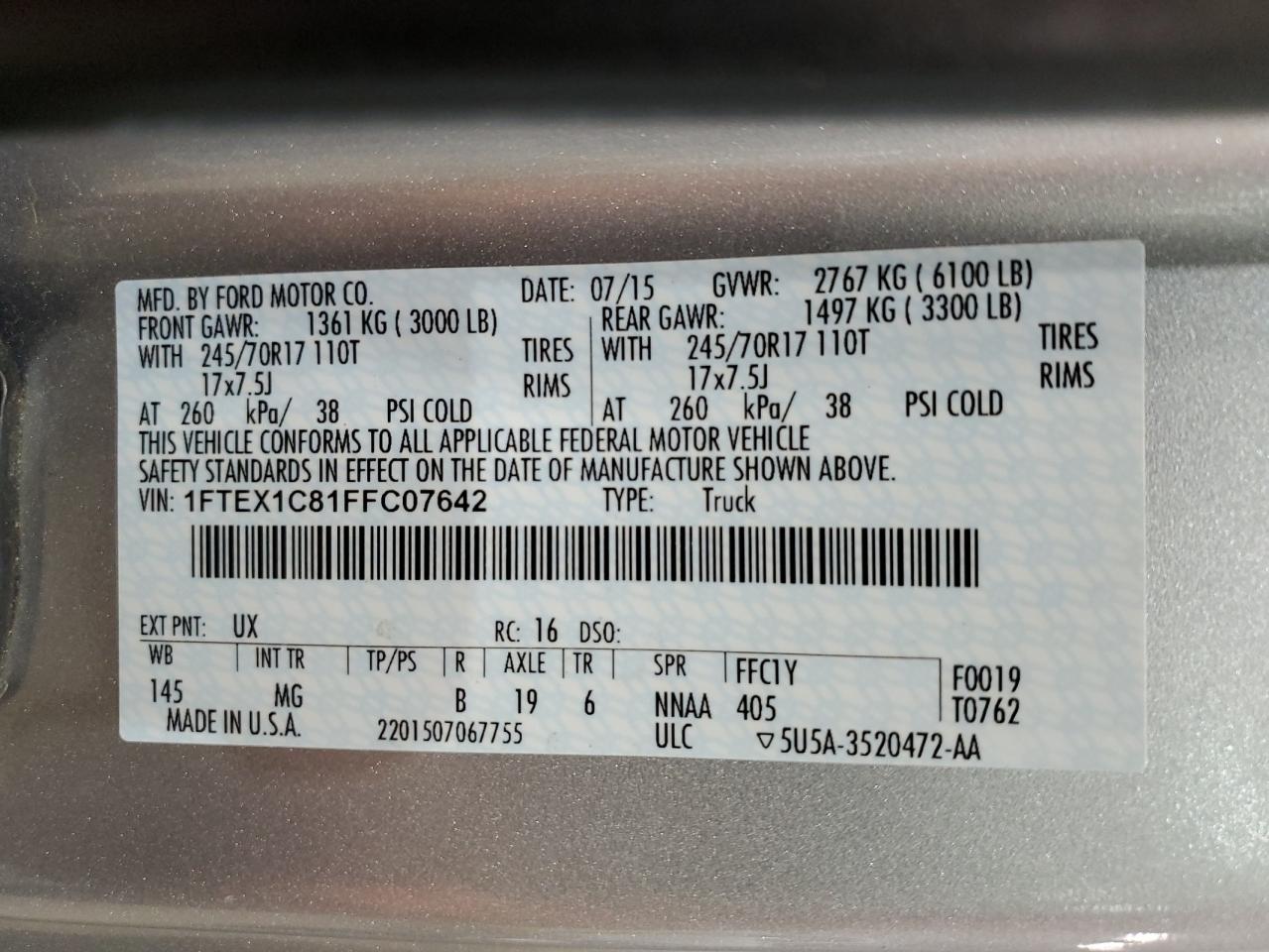 Ford F-150 Super Cab Image 11