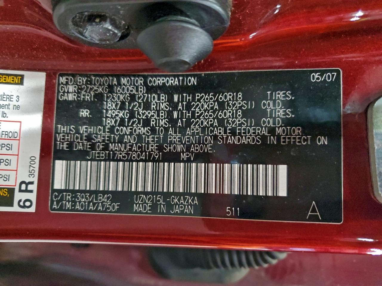 Toyota 4Runner Limited Image 9