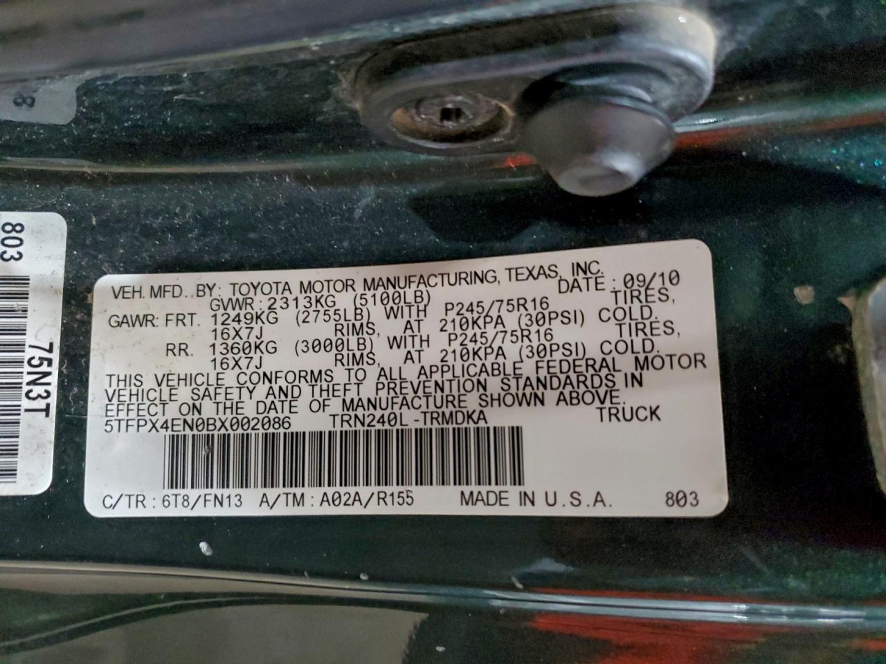 Toyota Tacoma Image 6