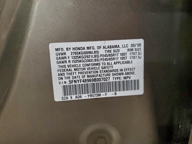 Honda Pilot Touring Image 11