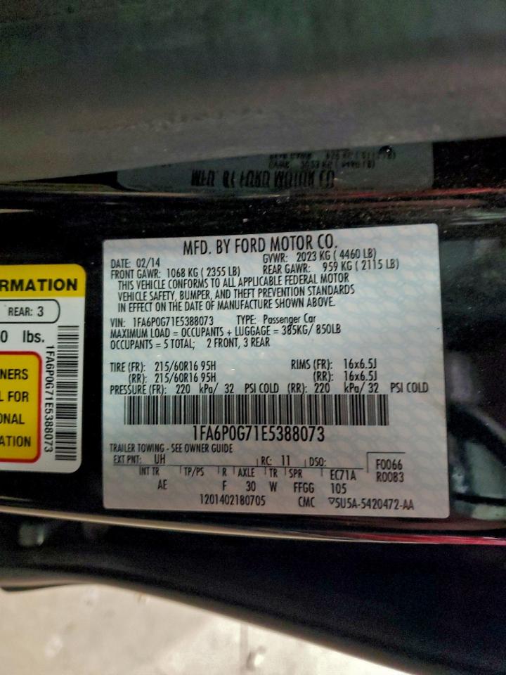 Ford Fusion S Image 12